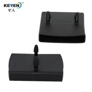 Quality KR-P0273 Black Double Bed Slat Holders 57mm Wide PE Material Strong Load Bearing wholesale