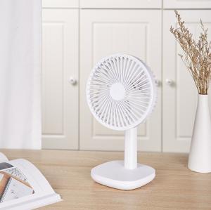 Quality 3 Speeds Rechargeable Table Fans PSE Small Desk Fan Battery Operated wholesale