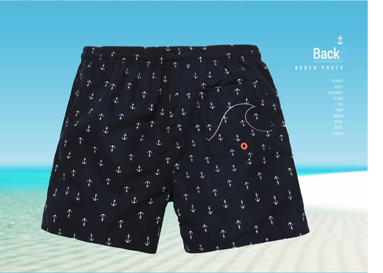 Summer Boys Beach Shorts Customized Color Full Dye Sublimation Machine Washable