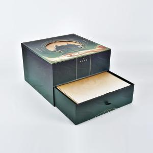 Quality Cosmetics Set Hollow Out Double Door Gift Box , Game Double Layer Hardcover Box wholesale