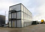 Customized Flat Pack Container House , Flexible Assembly Flat Pack Modular