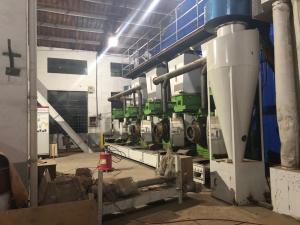 Quality Large Capacity 10-20t/h Biomass Fuel Pellet Production Line In Vietnam wholesale