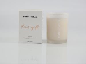 Quality Customized Logo Home Scented Candles With Frosting Process Glass Jar wholesale