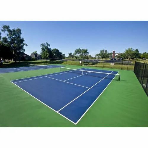 Acrylic Rubber Multi-purpose Sport Court Flooring Badminton Court Flooring Surface