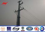 11M 300DaN Steel Utility Pole 3.5mm thickness Q345 material for 69kv 100meters