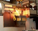 Medium Frequency Hydraulic Steel shell furnace KGPS-1200KW/ 1500kg