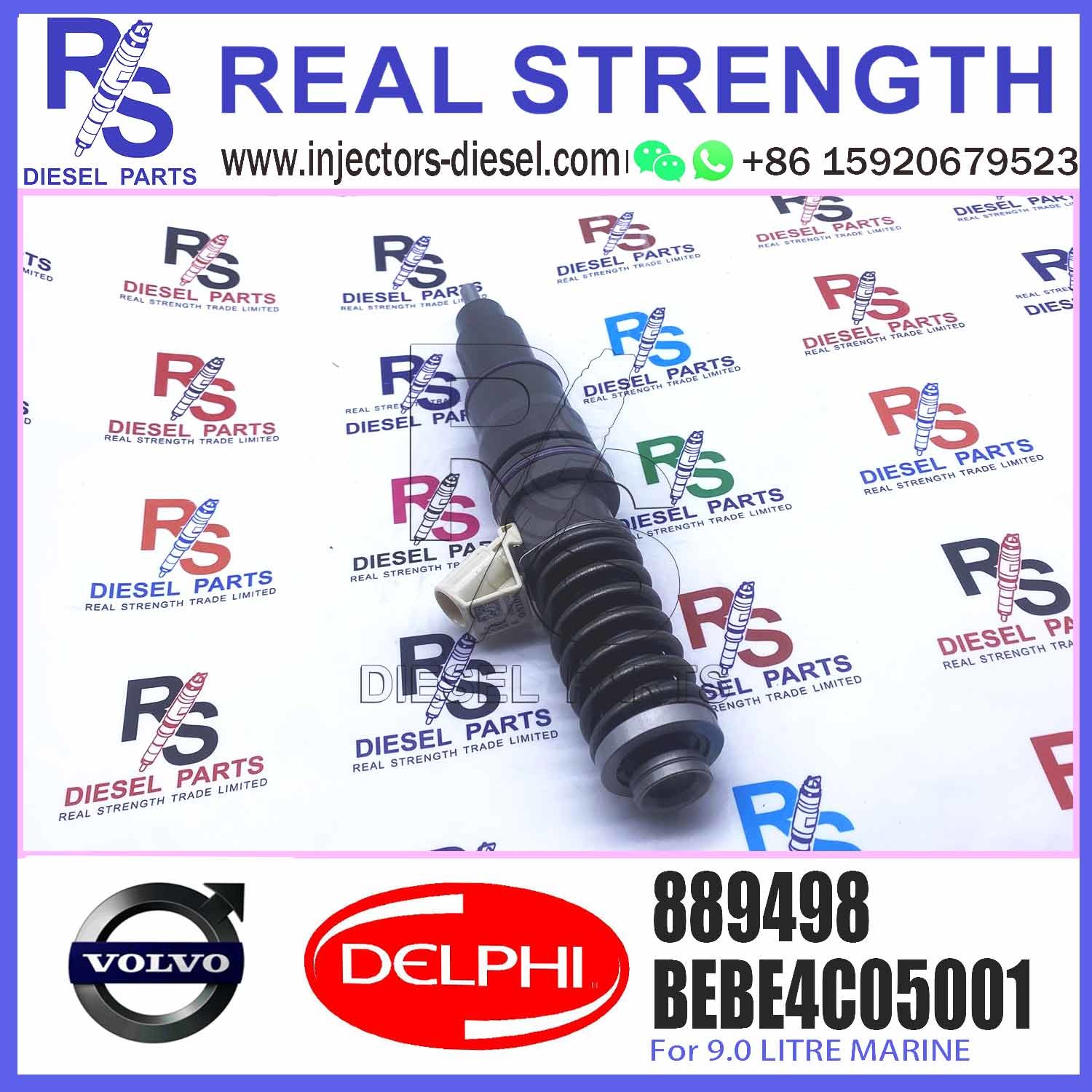 High Quality Diesel Fuel Injector BEBE4L13001 VOE21714948 889498 For V-O-L-V Cummins excavator D13 D16 EC210 EC 22012829