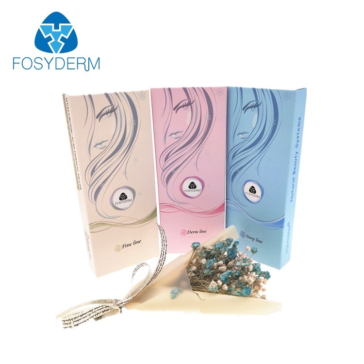 Injectable Hyaluronic Acid Dermal Filler , 24mg Cross Linked Gel HA Injection