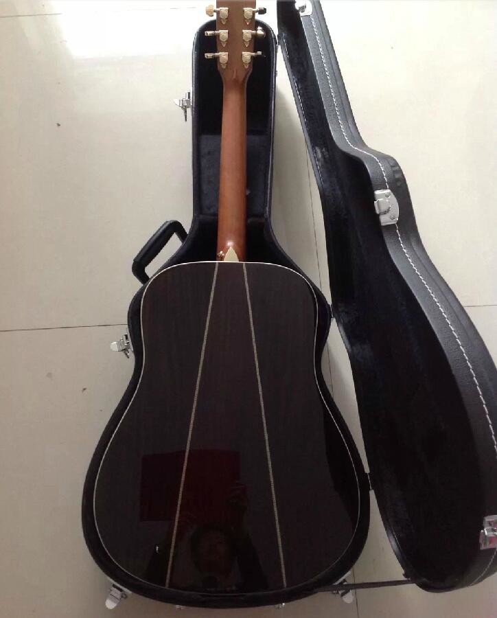 Custom HD35 mahogany sides and back acoustic guitar