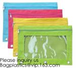 Stationery products Pencil Pouch Pvc Portable Pencil Case For Students,3 Ring