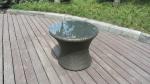 Home / Beach / Office Leisure PE Rattan Obelisk Chair With Cushion