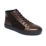 Autumn Burgundy Pigskin Sock Lace Up Leather Boots