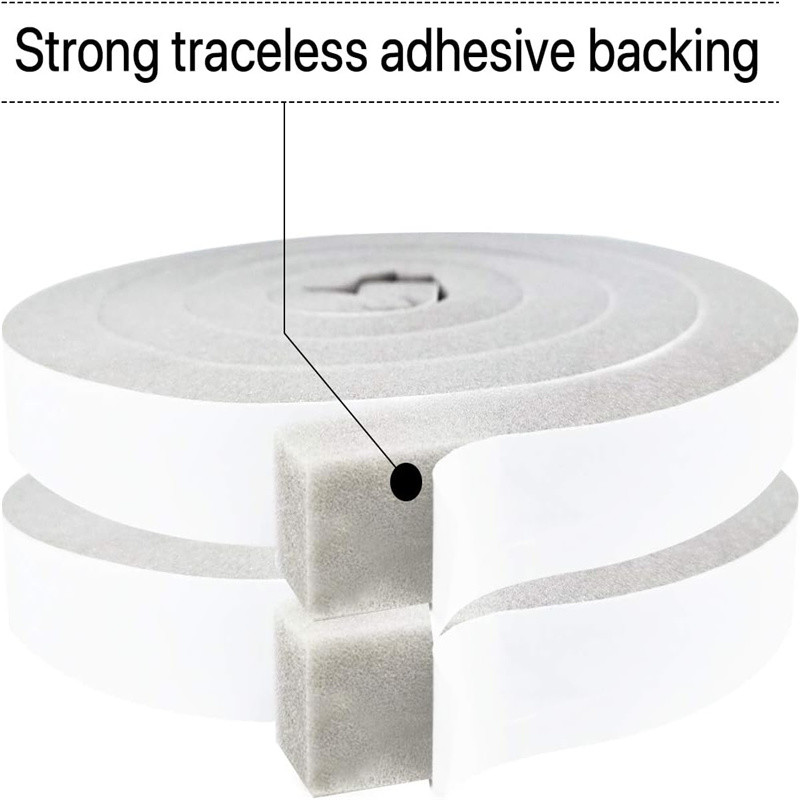 3 mm, Black WeatherStripping High Density Dustproof Door Stopper For Mounting Greenhouse Tarp Posters