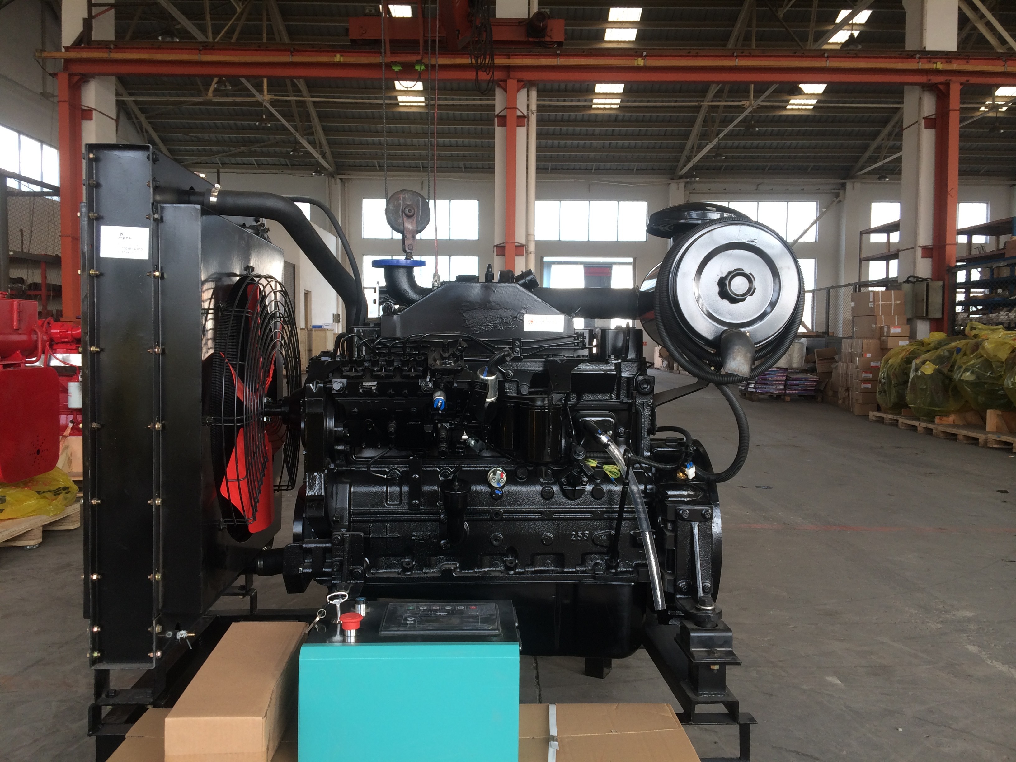 Dcec Cummins Diesel Engine 4btaa3.9-C125 for Construction Industry Engneering Project