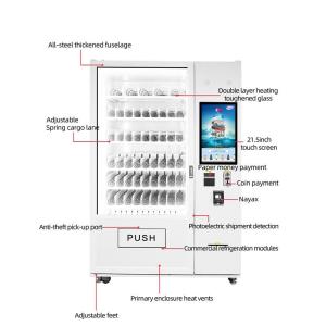Quality FUNDORD Touch Screen Snack Vending Machine For Foods And Drinks wholesale