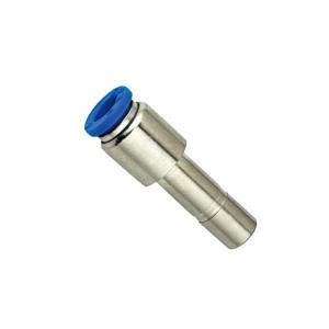 Quality PGJ One Touch plung in type without thread Brass Nickel Plated Air Fitting wholesale