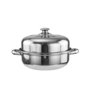 Quality Double Soup Steamer Pot 28cm Household Non Stick Cookware Set wholesale