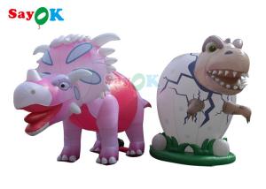 Quality 4m Inflatable Giant Dinosaur For Festive Decoration Wind Resistance wholesale