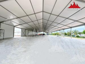 Quality 20x50m Event Marquee Tent White Large A Frame Tent Fire Retardant wholesale