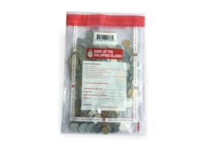 Quality Waterproof Coin Deposit Bags For Bank , Transparent Security Cash Bag wholesale