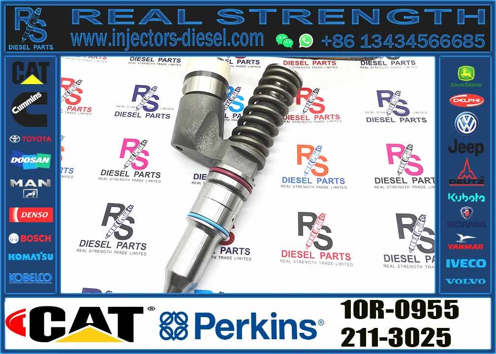 Diesel Engine Injector 191-3003 280-0574 359-7434 1OR-0955 10R-0959 1OR-1000 For Caterpillar C18 C15 Common Rail