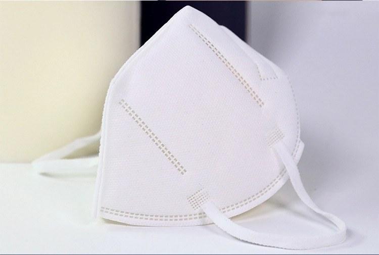 Facial Protective Medical Respirator Mask High BFE 95% - 99.9% Without Valve