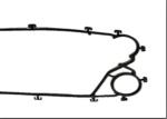 Rubber Parts Gaskets AT1309 Dust Free Compact Structure
