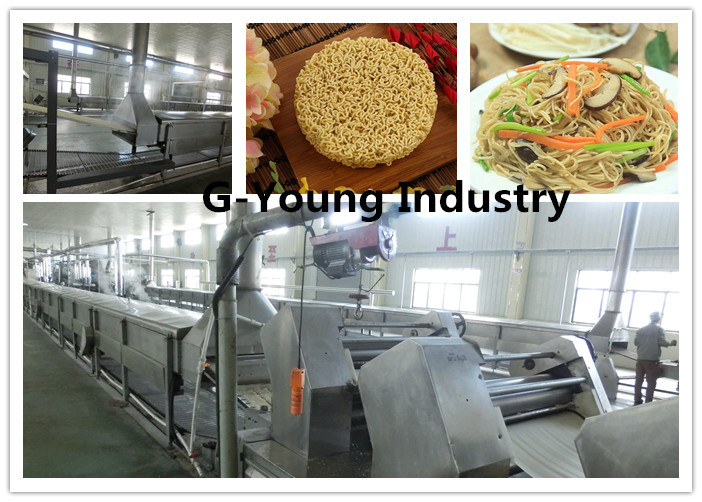 High Efficiency Instant Noodle Production Line Making Fried Instant Noodle
