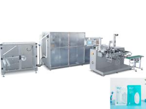 Quality Cosmetic Moisturizing Soothing Mask Packing Machine Folding Filling Sealing wholesale