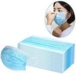 Anti Dust 5 Ply Disposable Face Mask PP Nonwoven Filter Material For Public