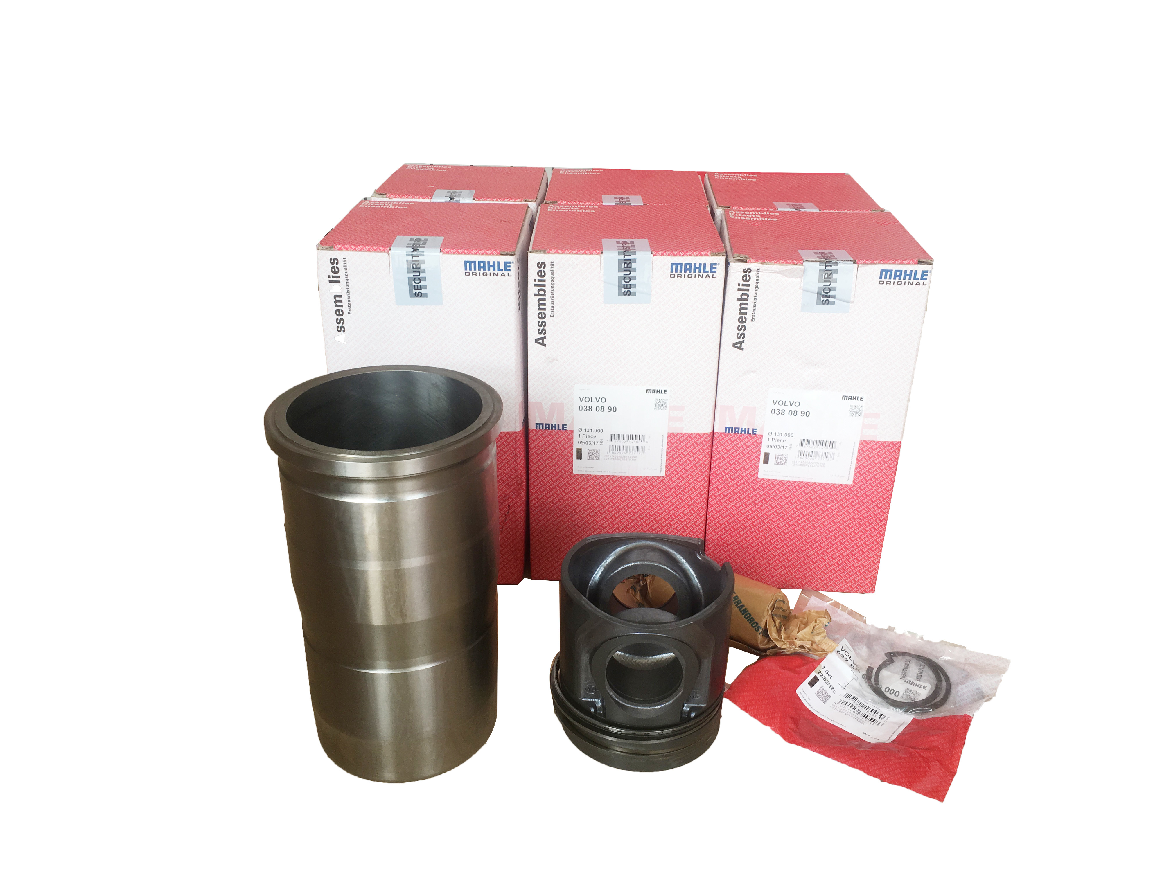 VOE20498544 Diesel Engine D12D Cylinder Liner Kit For Volvo EC360B EC460B