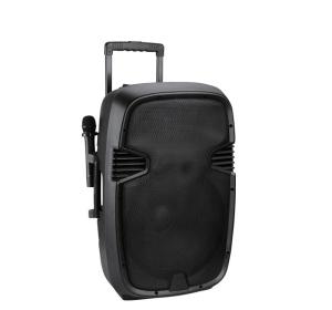 Quality Active Speaker System DJ trolley battery with VHF Wireless Microphones wholesale