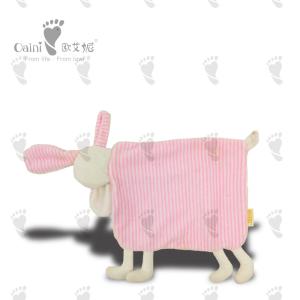 Quality Cute Loveable Comforter Doll Huggable PP Cotton Pink Sheep Comforter Soft Toy wholesale