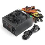 Brand new ATX 90 PLUS +Gold Power Supply 1600w 12V Support 8 GPU For machine For