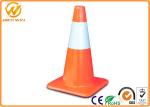 Red and White Traffic Safety Cones 18 inch for Residential / Dangerous Zone /
