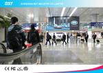 Aluminum Alloy / Steel Giant P4 SMD2121 indoor Advertising LED Screen For