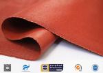 Heat Resistance Fiberglass Fabric Roll / Silicone Coated Fiberglass Fire