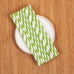 2016 hot sale striped paper straws party straws