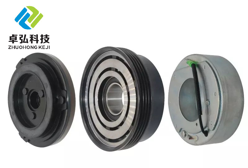 Auto AC Compressor Pulley Clutch Kit 4PK 115MM 12V for BMW E36 3 Compact E36 1994-2000 316 I