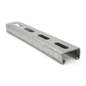Quality 6m/12m C Channel Strut Seismic Bracket Steel For Superior Earthquake Resistance wholesale