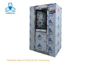 Quality Two Side Blowing Stainless Steel Air Shower Removing Air Dust From People And Goods wholesale