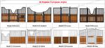 Steel Swing Door Oem Design Horse Stable Partitions