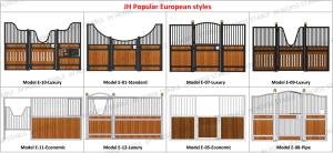 Quality Steel Swing Door Oem Design Horse Stable Partitions wholesale