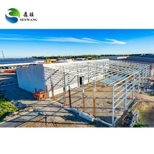 Quality Prefab Steel Structure Warehouse Windproof Prefabricated Container Building wholesale
