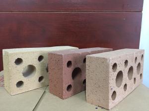 Quality Easy Installation Hollow Clay Construction Brick Extruded Highly Fireproof wholesale