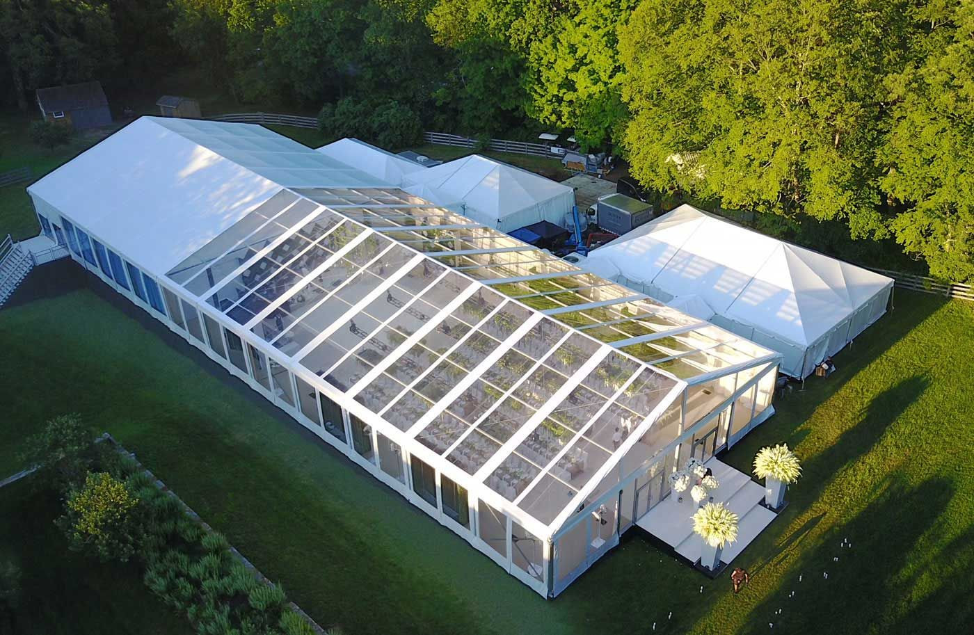 20x30m Big Aluminum Frame Large Party Clear Marquee Tents For Events Weddings