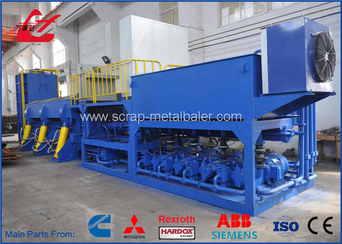 Waste Car Shell Shear Baler Equipment For Car Reyccling Yards , Customize Press Room