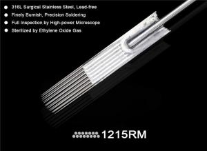 Quality Round Magnum Curved Magnum RM CM Premium Sterile Tattoo Needles Long Taper Textured wholesale