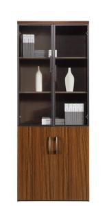 Quality 2 Swing Doors Wood Storage Cabinets OEM / ODM 800mm Length Staff Furniture wholesale