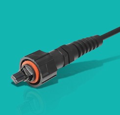 24 Core Fiber Cable Assembly , MPO To LC Breakout Cable For FTTH